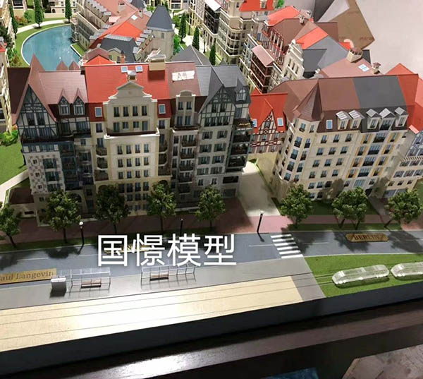 昆玉市建筑模型