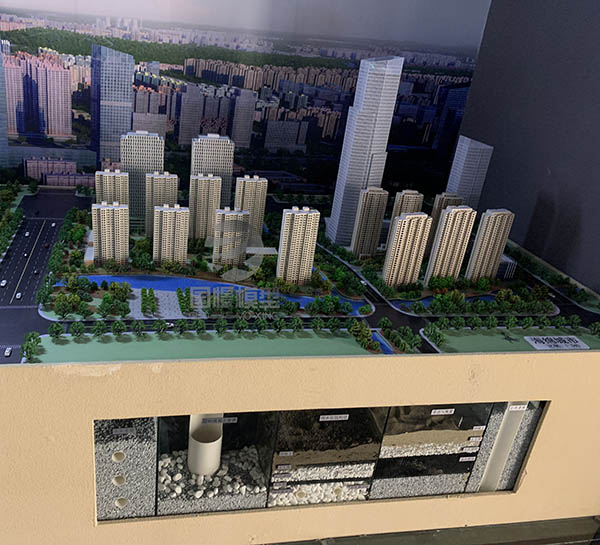 昆玉市建筑模型